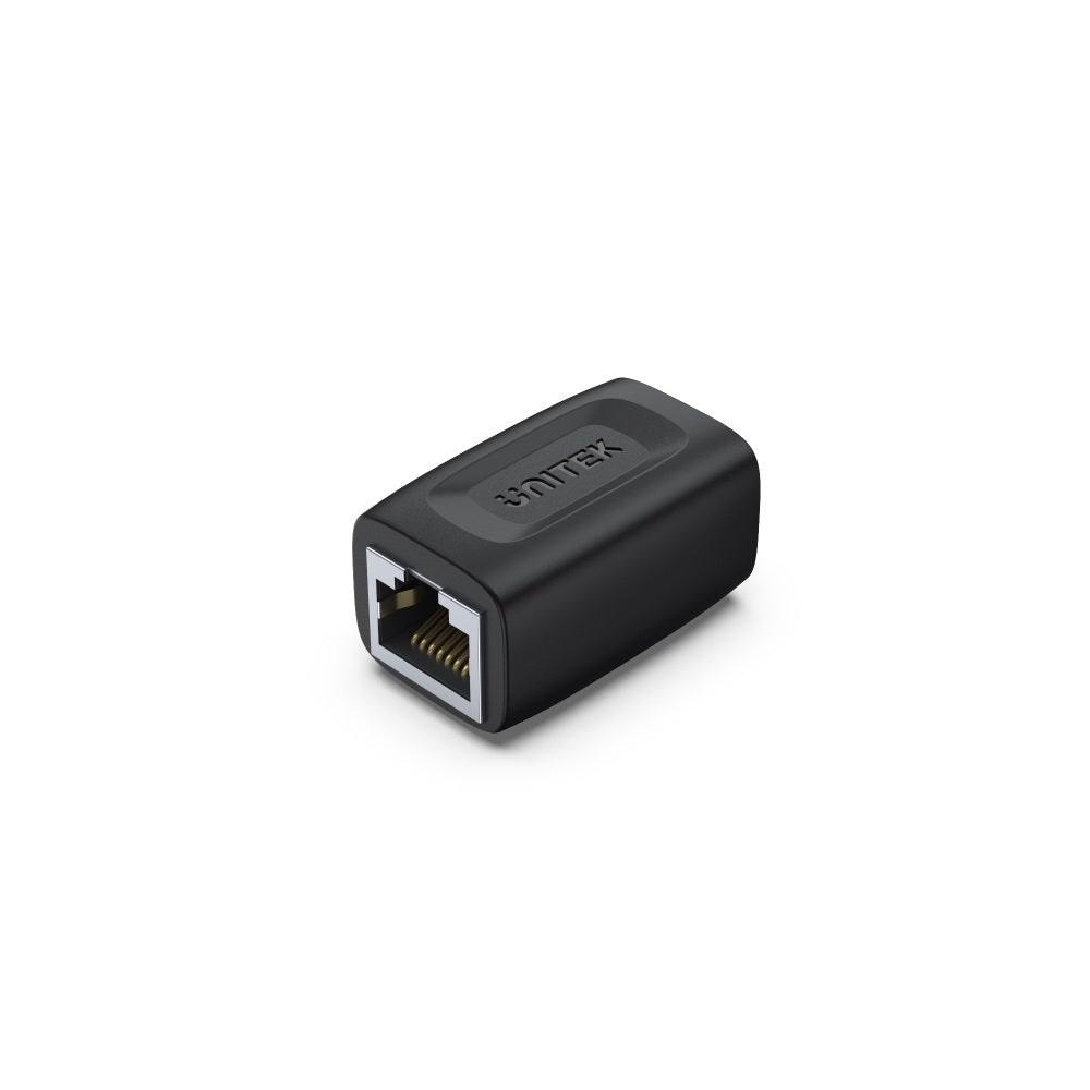 Netværksadapter RJ-45 hun til hun – UNITEK A1026BK, sort