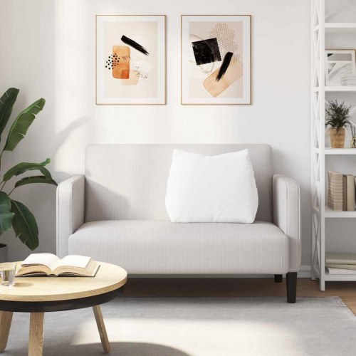 Rygpude Hvid 60 x 20 x 50 cm Stof