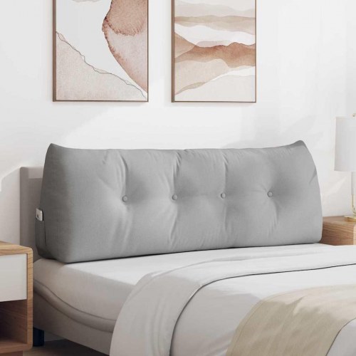 Rygpude Skygrå 140 x 24 x 50 cm Stof