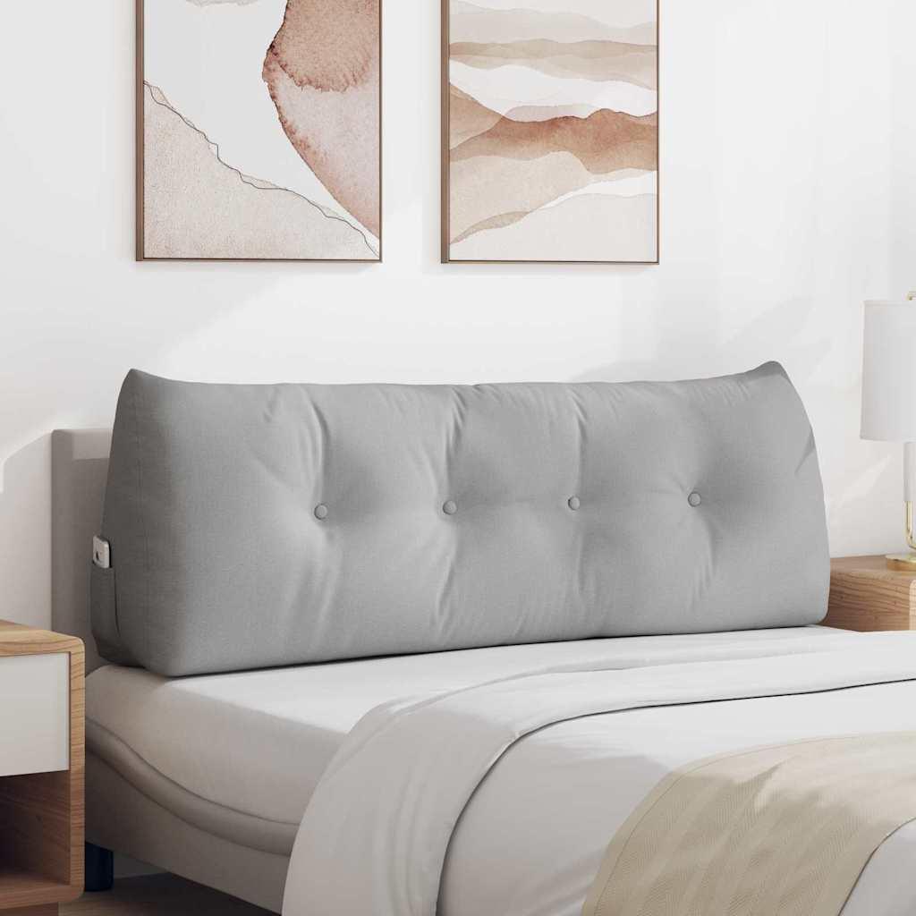 Rygpude Skygrå 140 x 24 x 50 cm Stof