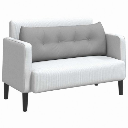 Rygpude Skygrå 140 x 24 x 50 cm Stof