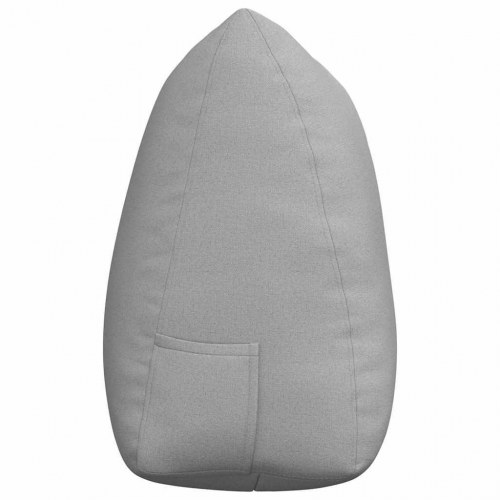 Rygpude Skygrå 140 x 24 x 50 cm Stof