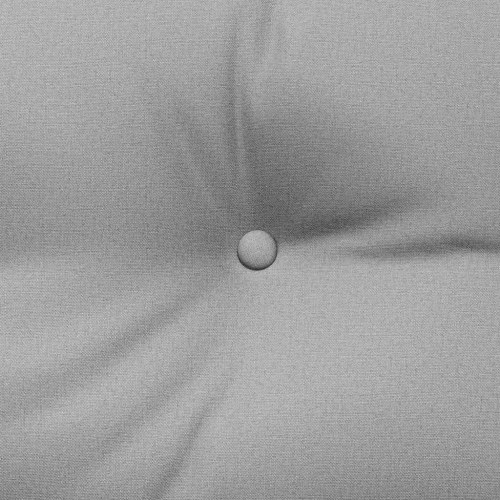 Rygpude Skygrå 140 x 24 x 50 cm Stof