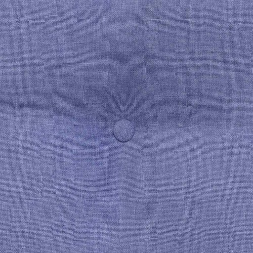 Rygpude Jeans blå 80 x 24 x 50 cm Stof