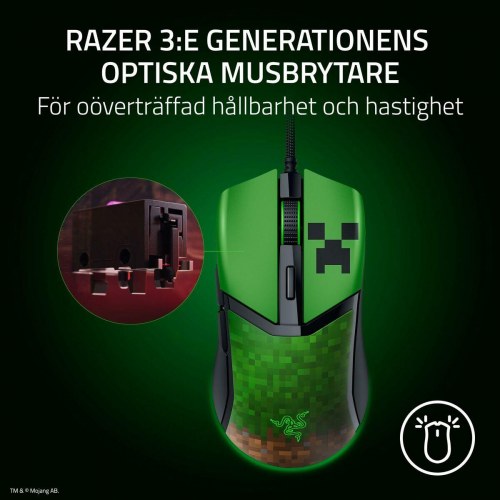 Gaming mus Razer RZ01-04650200-R3M1 - Grøn - 8.500 dpi