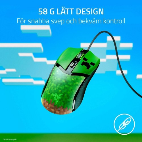 Gaming mus Razer RZ01-04650200-R3M1 - Grøn - 8.500 dpi