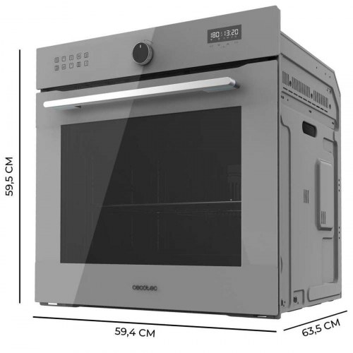 Indbygningsovn Bolero Hexa AF316000 81 l 3400 W - grå