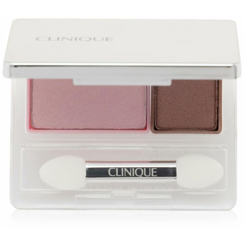 Øjenskygge duo Clinique All About Shadow - brun/rosa