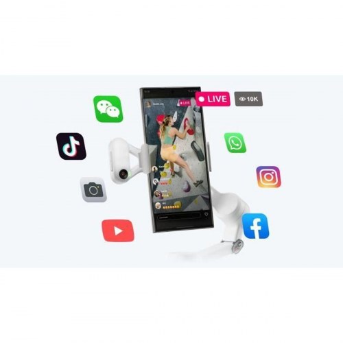 Gimbal smartphone stabilisator Insta360 - Hvid