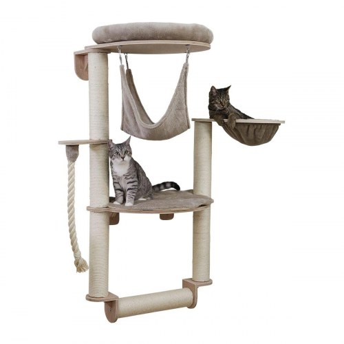 Kattetræ til væg - Kerbl kradsebræt og klatrehylder