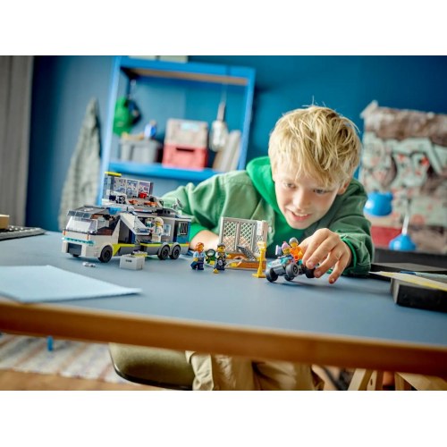 LEGO City politiets mobile kriminaltekniske lastbil (60418)