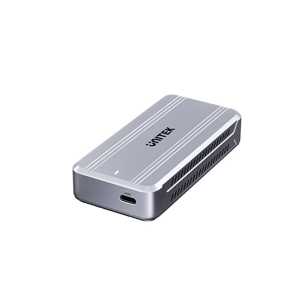 Eksternt SSD-kabinet USB4 40 Gbit/s – UNITEK M.2 NVMe med køling