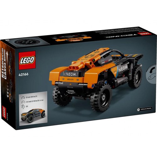 LEGO Technic 42166 NEOM McLaren Extreme E Team – træk-op racer (252 dele)