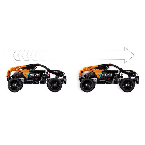 LEGO Technic 42166 NEOM McLaren Extreme E Team – træk-op racer (252 dele)