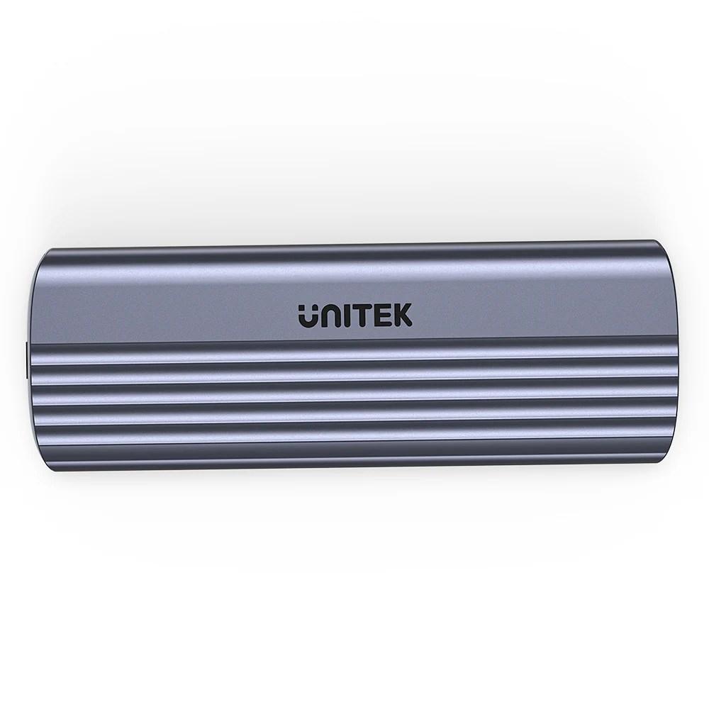 Eksternt M.2 NVMe kabinet USB-C 10 Gbps – UNITEK S1241B01