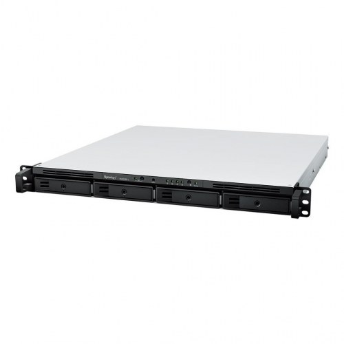 NAS server rack 1U Synology RackStation RS822RP+ – AMD Ryzen Embedded, 4-bay, redundant PSU