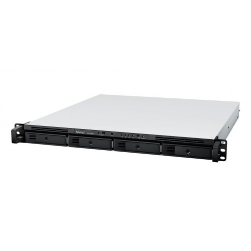NAS server rack 1U Synology RackStation RS822RP+ – AMD Ryzen Embedded, 4-bay, redundant PSU