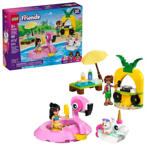 LEGO Friends – Enhjørning & Flamingo Pool Party (42658)