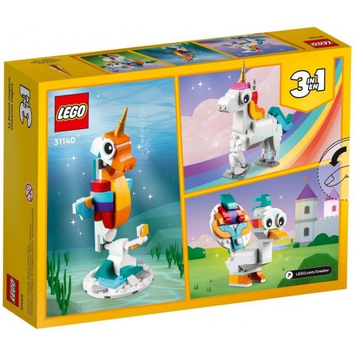 LEGO Creator 3-i-1 Magisk Enhjørning (31140) - 145 dele