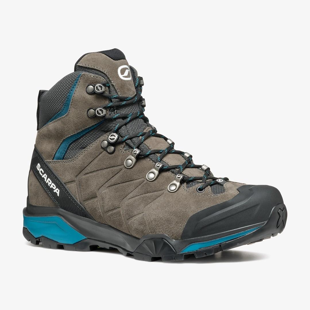 Vandrestøvler Scarpa ZG TRK GTX - Titanium/Blå (EU 43)