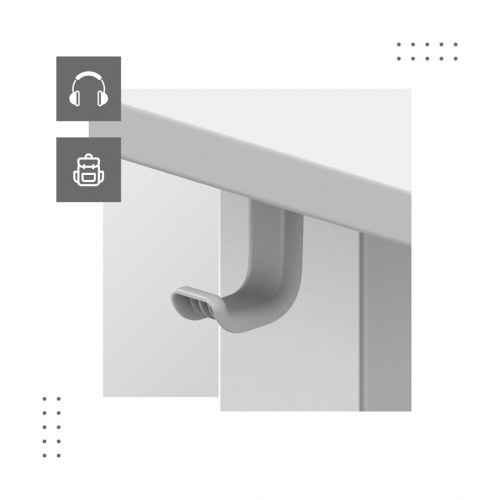 Hæve-/sænkebord MARK ADLER Electric Desk MA‑Leader 7.6 - Hvid