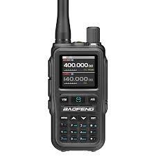 Walkie talkie BAOFENG UV-5R Mini grå USB-C, Bluetooth, VHF/UHF, flybånd