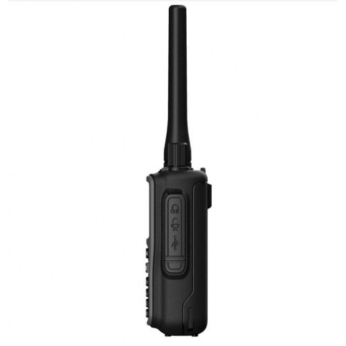 Walkie talkie BAOFENG UV-5R Mini grå – USB-C, Bluetooth, VHF/UHF, flybånd