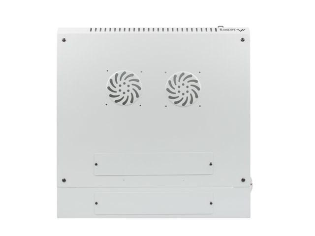 Vægmonteret rackskab 6U - Lanberg, grå (60 cm)