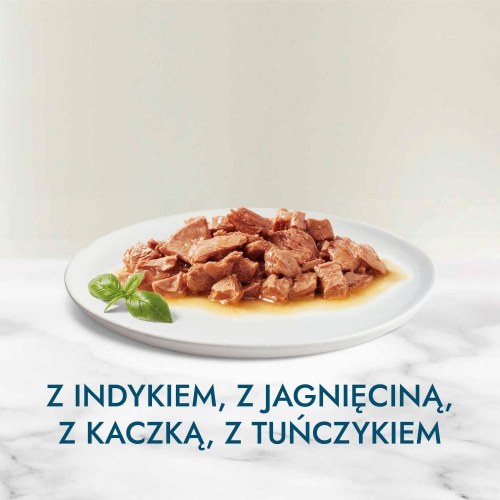 Kattemad vådfoder Purina Gourmet Perle mini-fileter i sauce 60×85 g