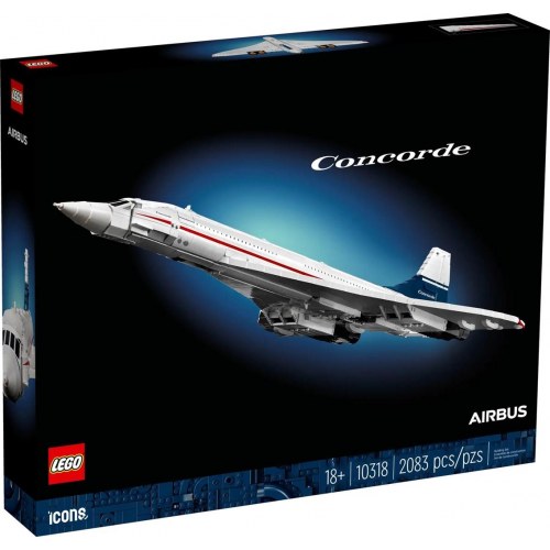 LEGO byggesæt ICONS 10318 Concorde – voksenmodel
