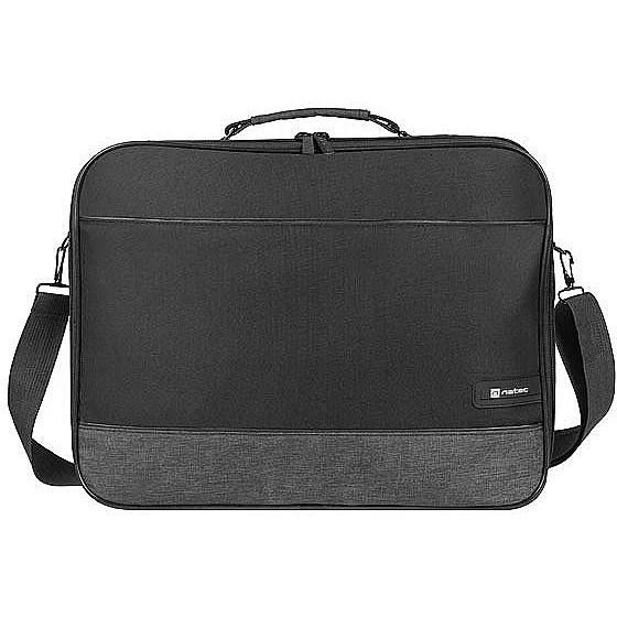 Computertaske 15,6" NATEC Impala 2 - sort/grå messenger billede