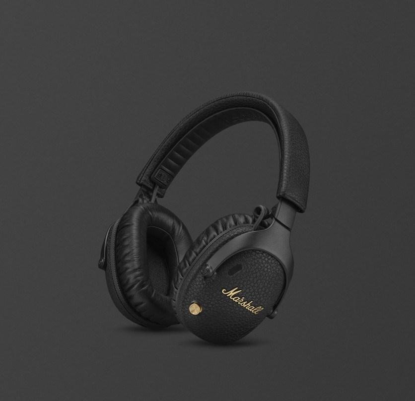 Trådløse høretelefoner Marshall Monitor III – sort