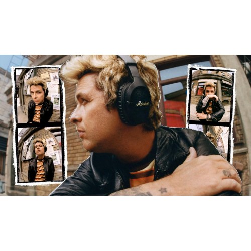 Trådløse høretelefoner Marshall Monitor III – sort