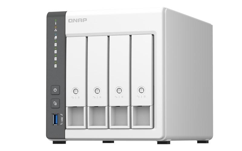 NAS server QNAP TS-433 - 4-bay, 2,5 GbE, ARM Quad‑Core, 4 GB RAM billede
