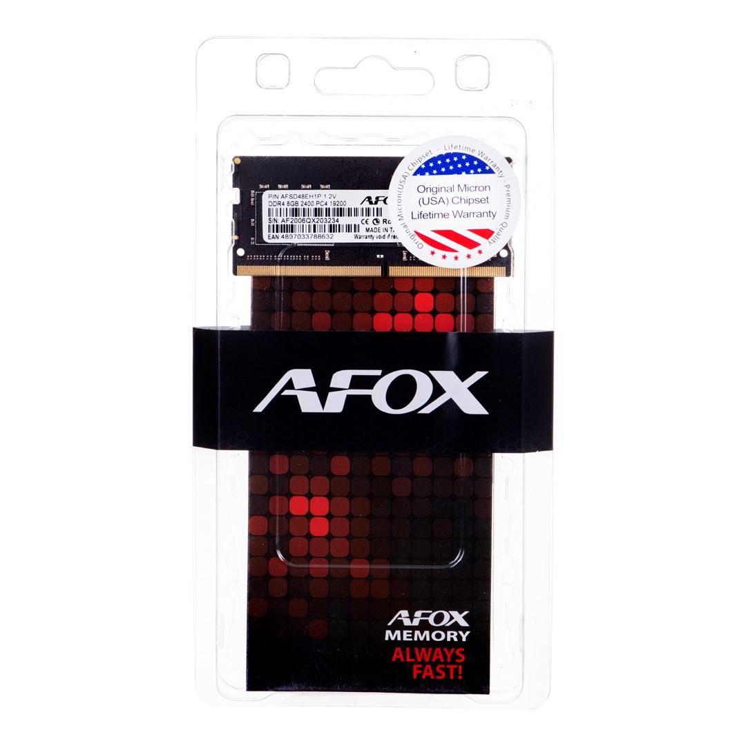 AFOX DDR4 8G 2400 SO DIMM DDR4 8GB 2400MHz CL17 260-pin SO-DIMM