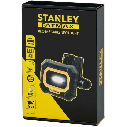 Arbejdslys LED – Stanley FatMax FMHT81507-1, sort/gul
