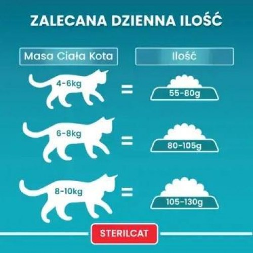 Kattemad tørfoder Purina ONE Sterilcat oksekød 9,75 kg