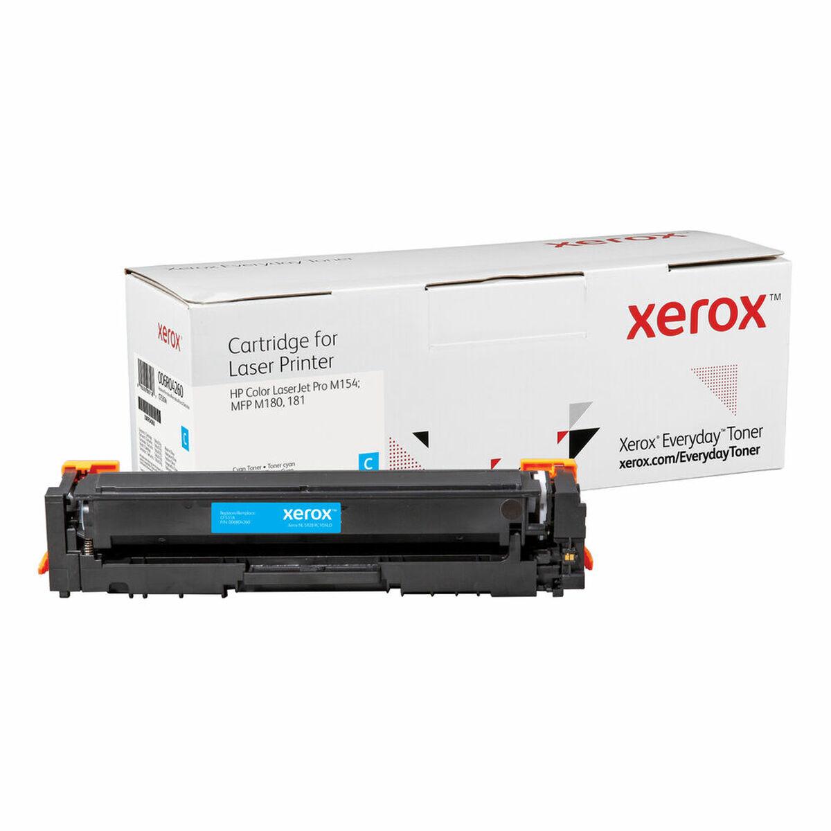 Toner til laserprinter Xerox 006R04260 cyan - kompatibel til HP billede