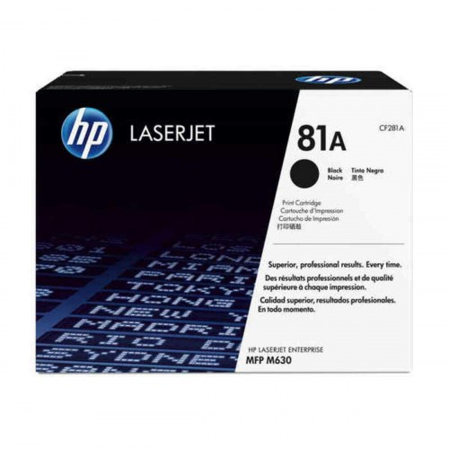 Toner til laserprinter HP 81A - sort