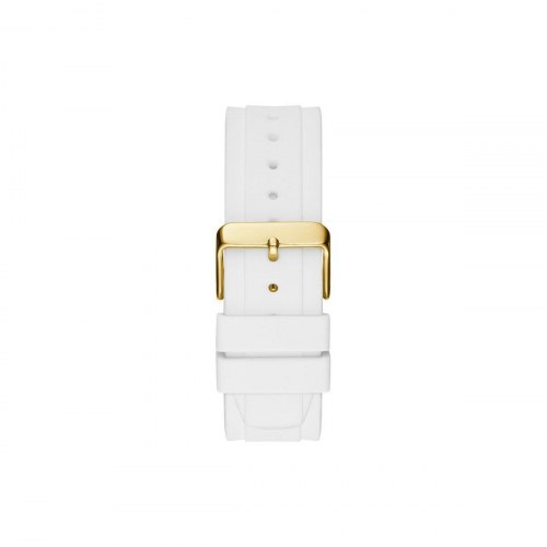 Dameur Guess GW0340G1 - hvidt digitalt armbåndsur (Ø 43 mm)