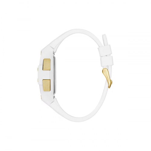 Dameur Guess GW0340G1 - hvidt digitalt armbåndsur (Ø 43 mm)