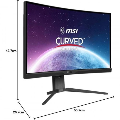 Gaming skærm MSI MAG 275CQRF 27" WQHD, 170 Hz, VA, buet