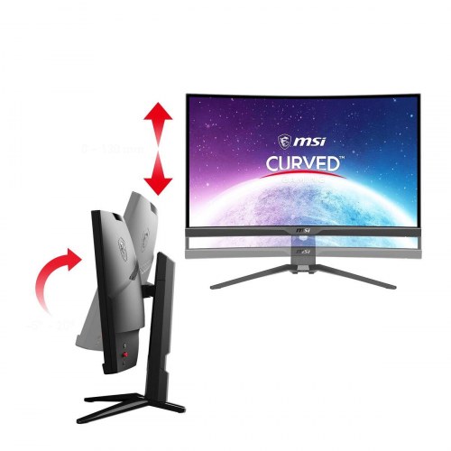 Gaming skærm MSI MAG 275CQRF 27" WQHD, 170 Hz, VA, buet
