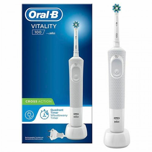Oral-B Vitality 100 elektrisk tandbørste - hvid