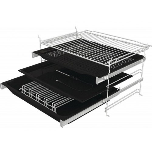 Indbygningsovn Gorenje BPSA6747A08WG – hvid, 77 l, damp