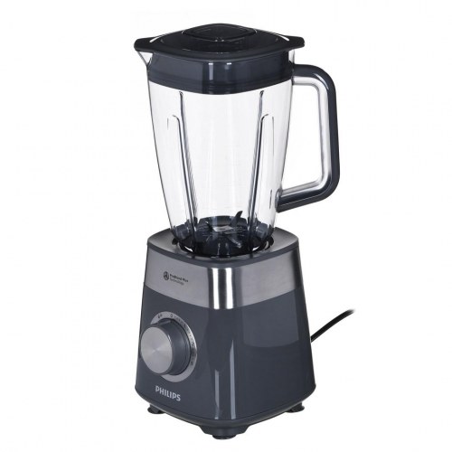 Blender - Philips 5000 Series HR3020/20, 2 l, 1.000 W, grå/rustfrit stål