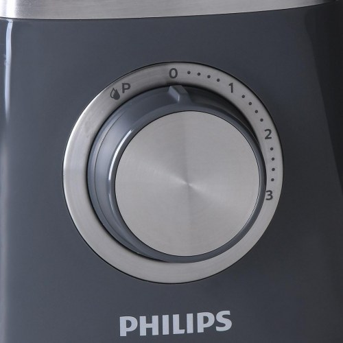 Blender - Philips 5000 Series HR3020/20, 2 l, 1.000 W, grå/rustfrit stål