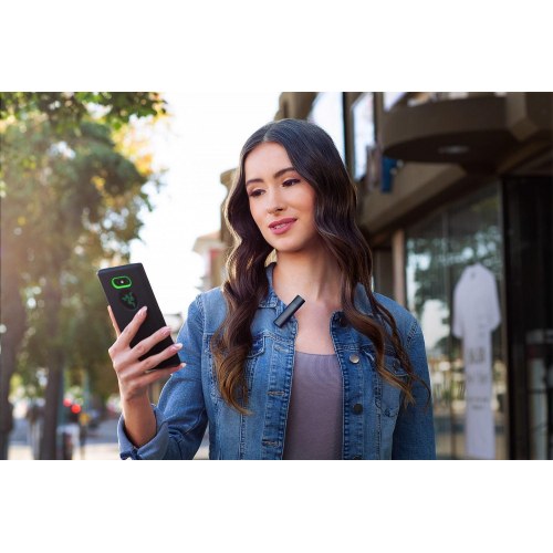 Trådløs mikrofon til smartphone - Razer Seiren BT, sort