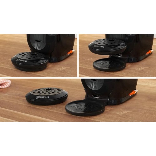 Kaffemaskine kapsler - Bosch Tassimo TAS112E, 0,7 l, fuldautomatisk (sort)