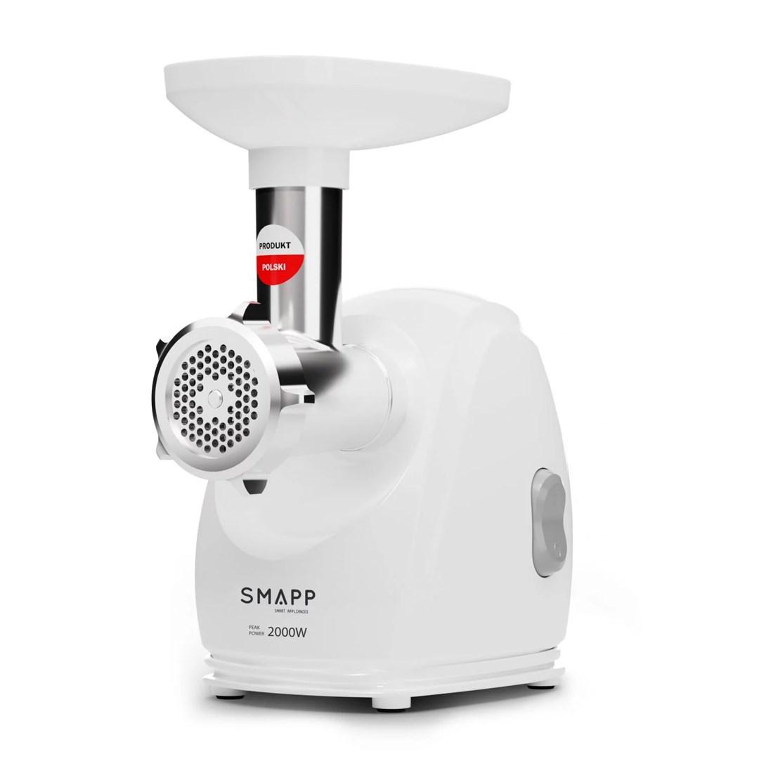 Kødhakker SMAPP 2000 W - hvid/grå